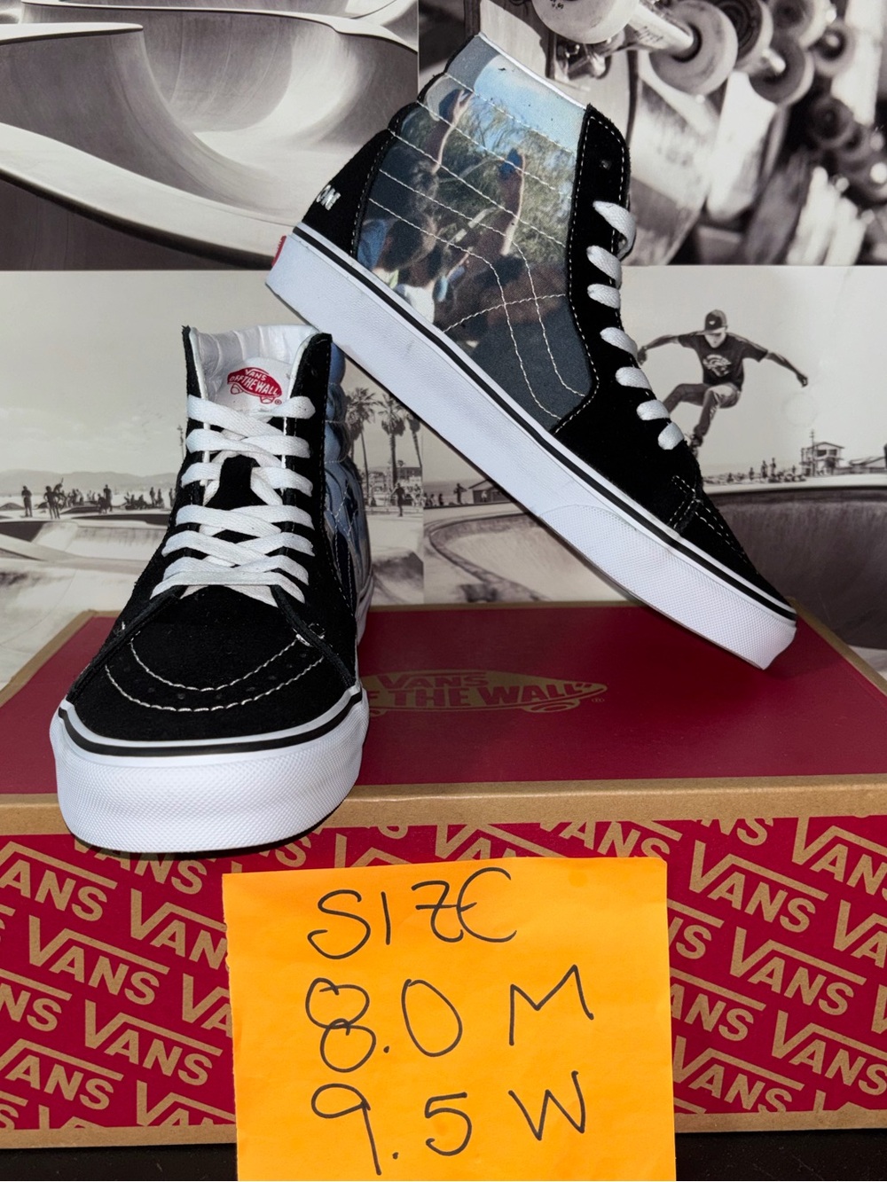 Vans Sk8-Hi MOCA sz 8.0 Men’s 9.5 Woman